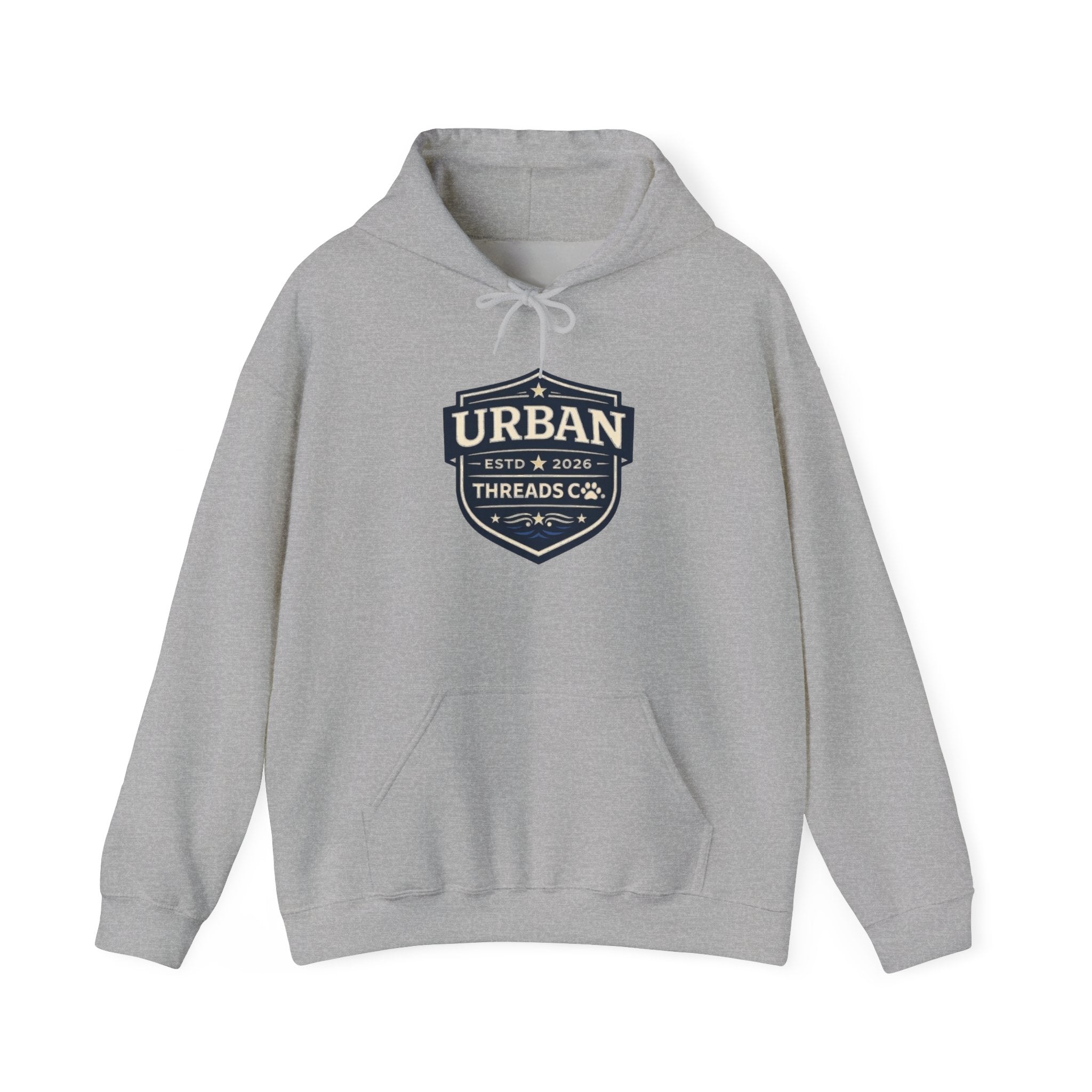Urban Threads Co. Heritage Badge Rescue Hoodie