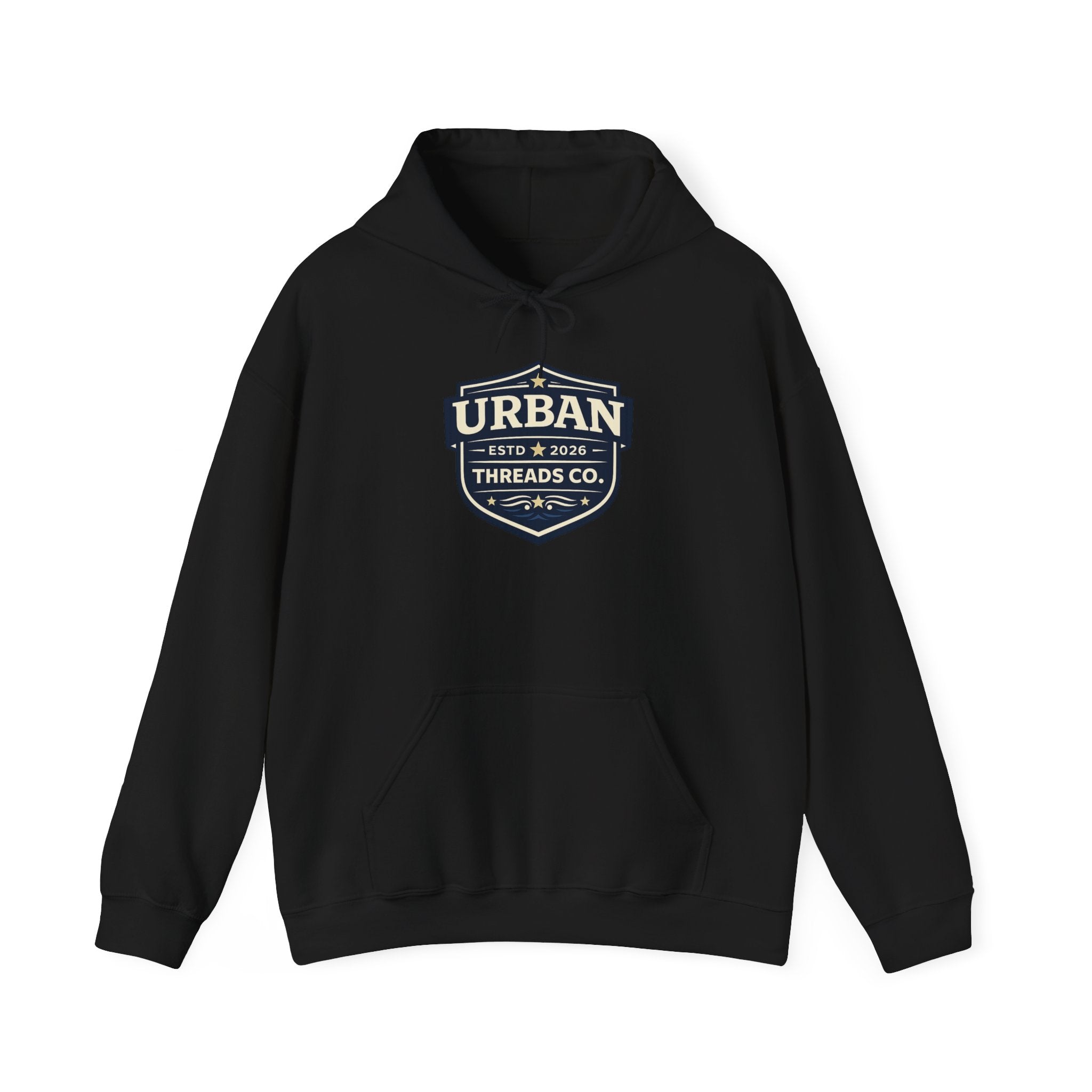 Urban Threads Co. Badge Hoodie