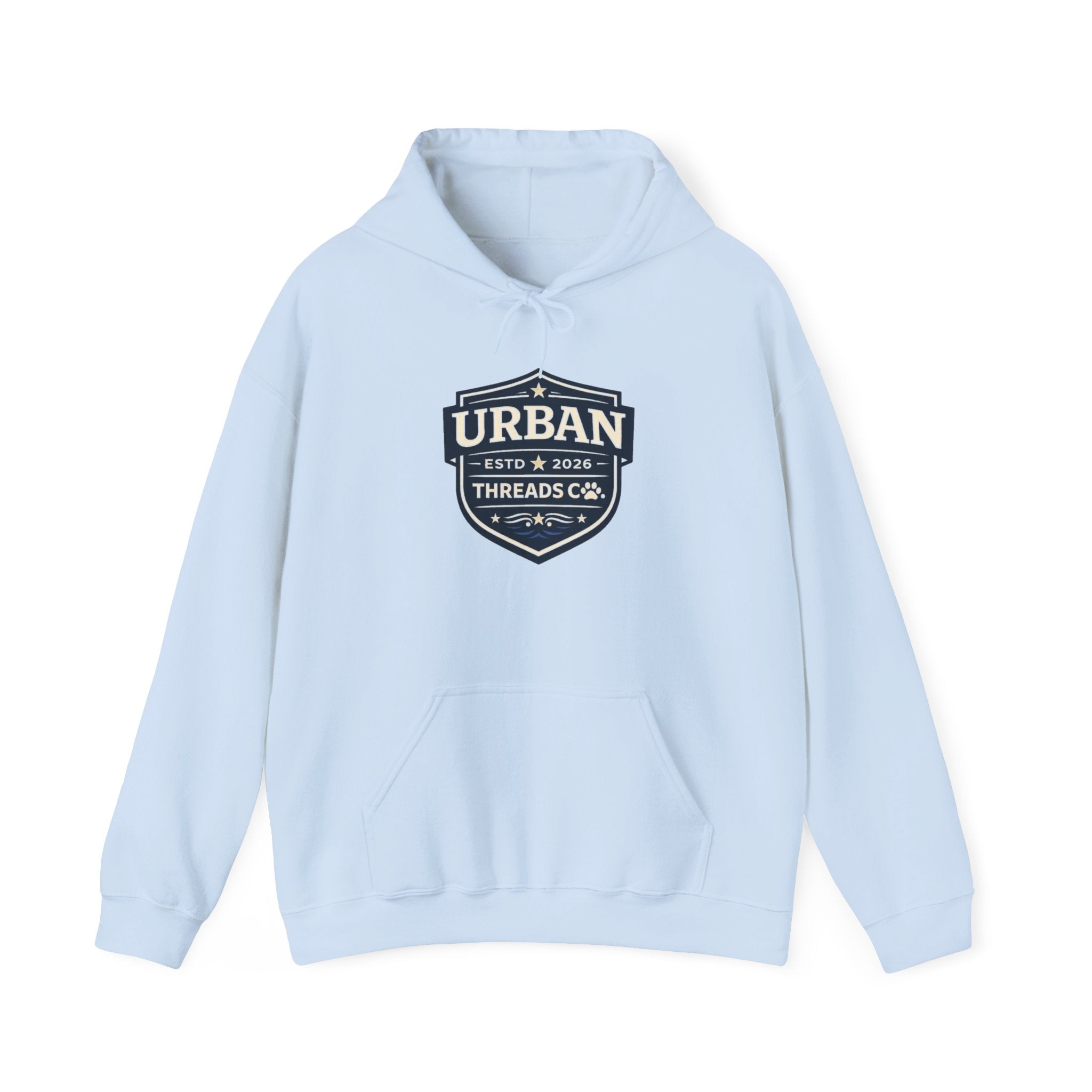 Urban Threads Co. Heritage Badge Rescue Hoodie