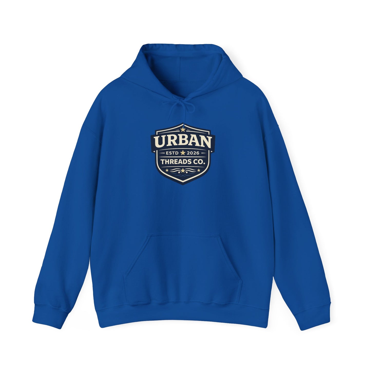 Urban Threads Co. Badge Hoodie