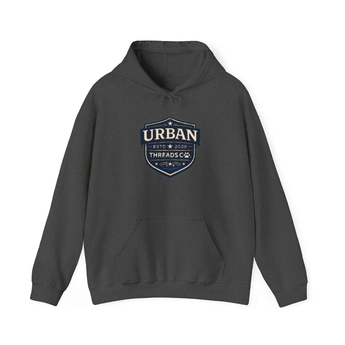 Urban Threads Co. Heritage Badge Rescue Hoodie
