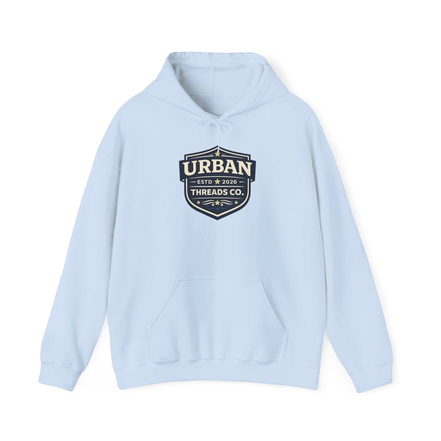 Urban Threads Co. Badge Hoodie