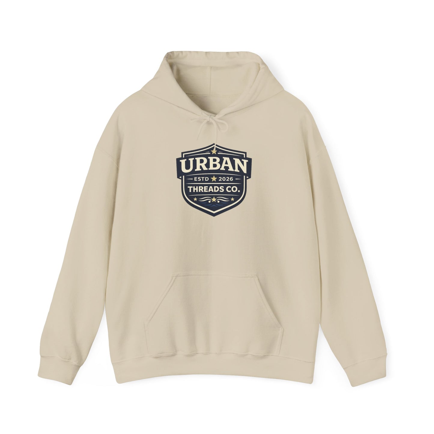 Urban Threads Co. Badge Hoodie