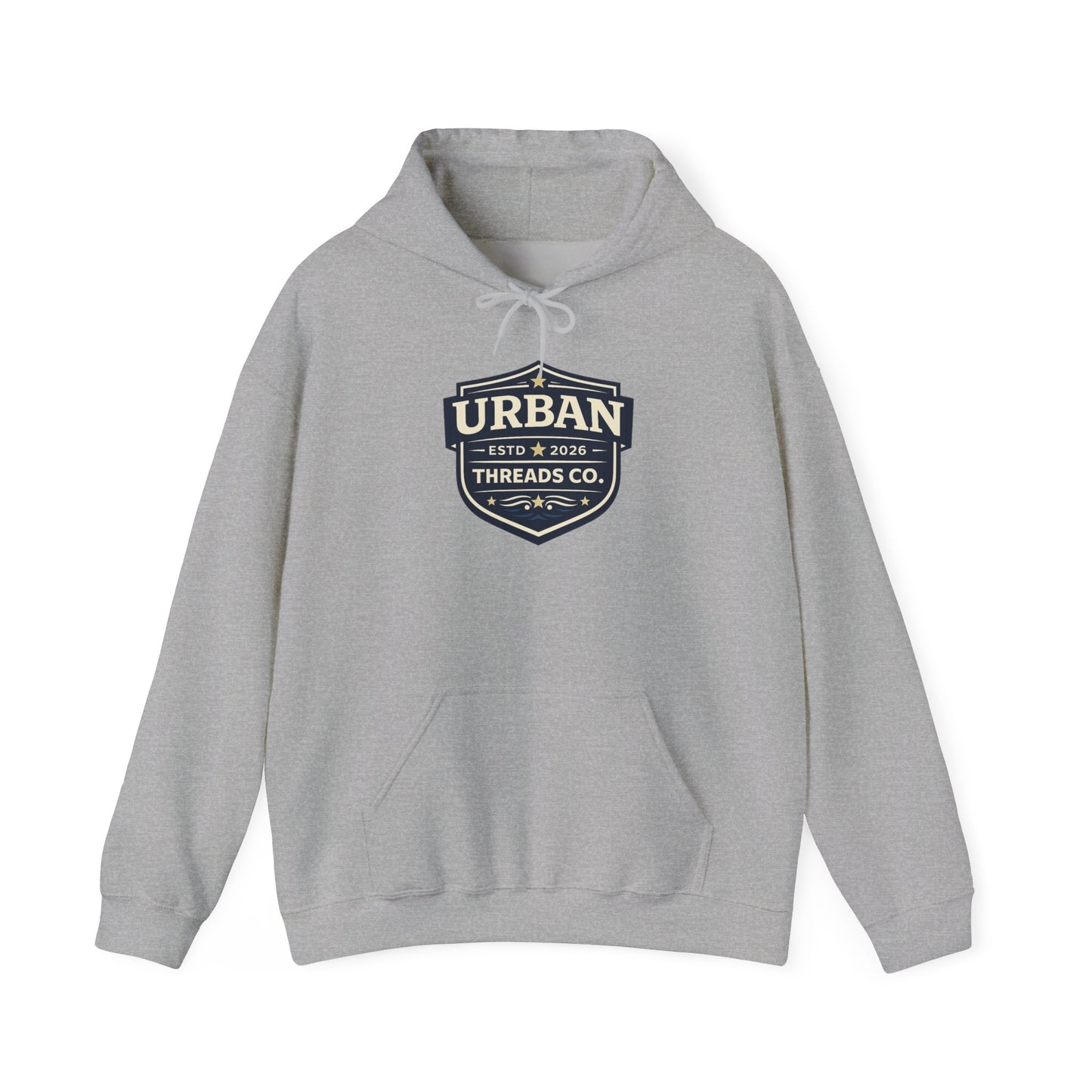 Urban Threads Co. Badge Hoodie
