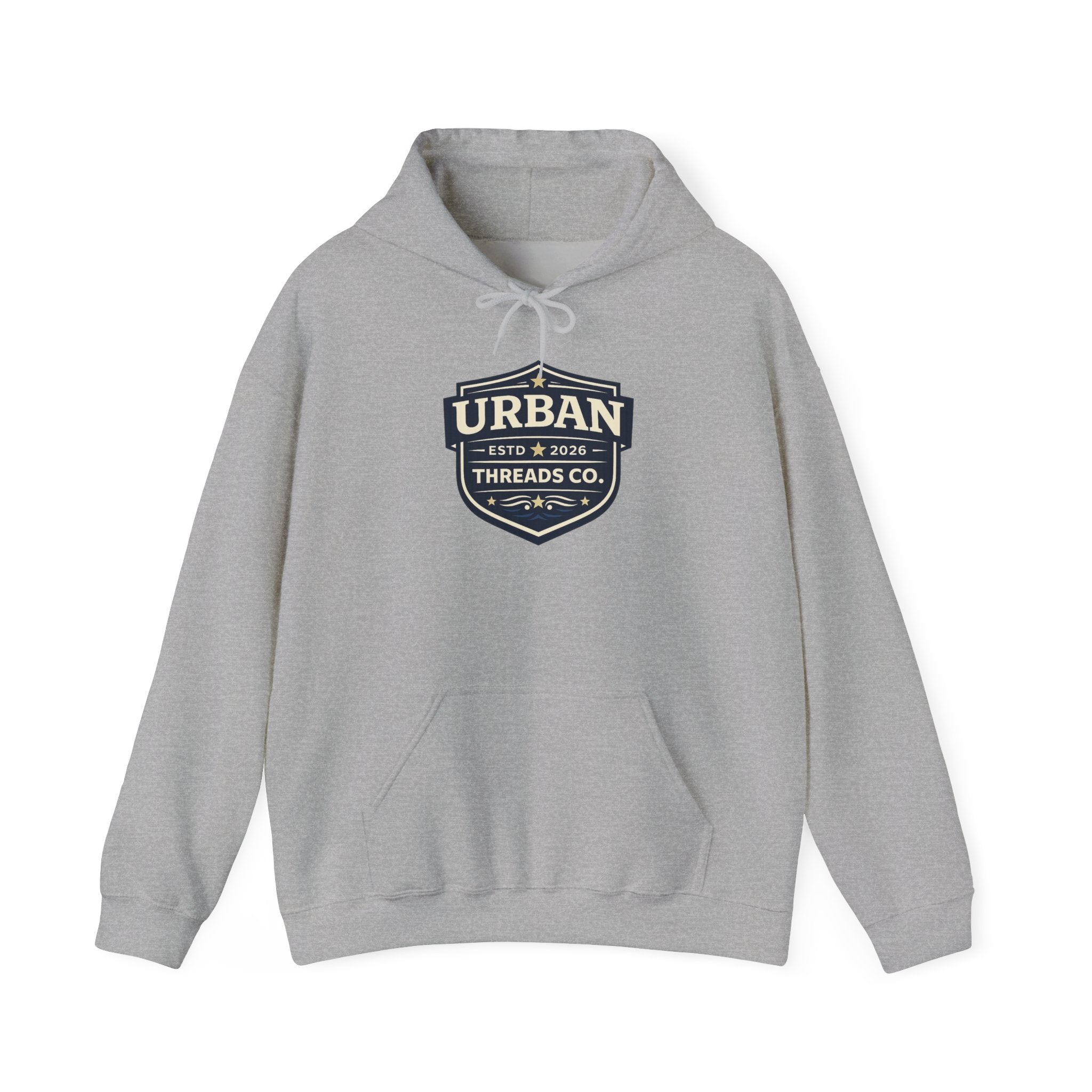 Urban Threads Co. Badge Hoodie