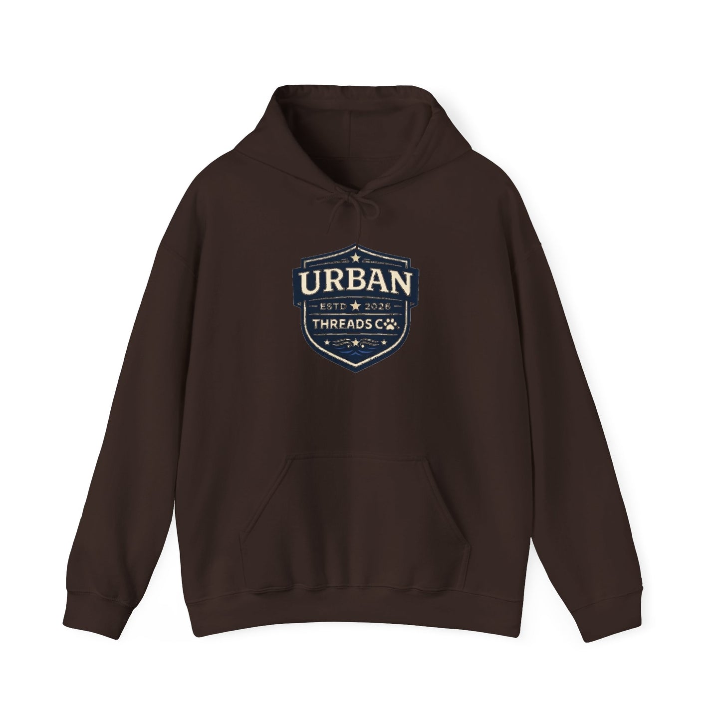 Urban Threads Co. Heritage Badge Rescue Hoodie