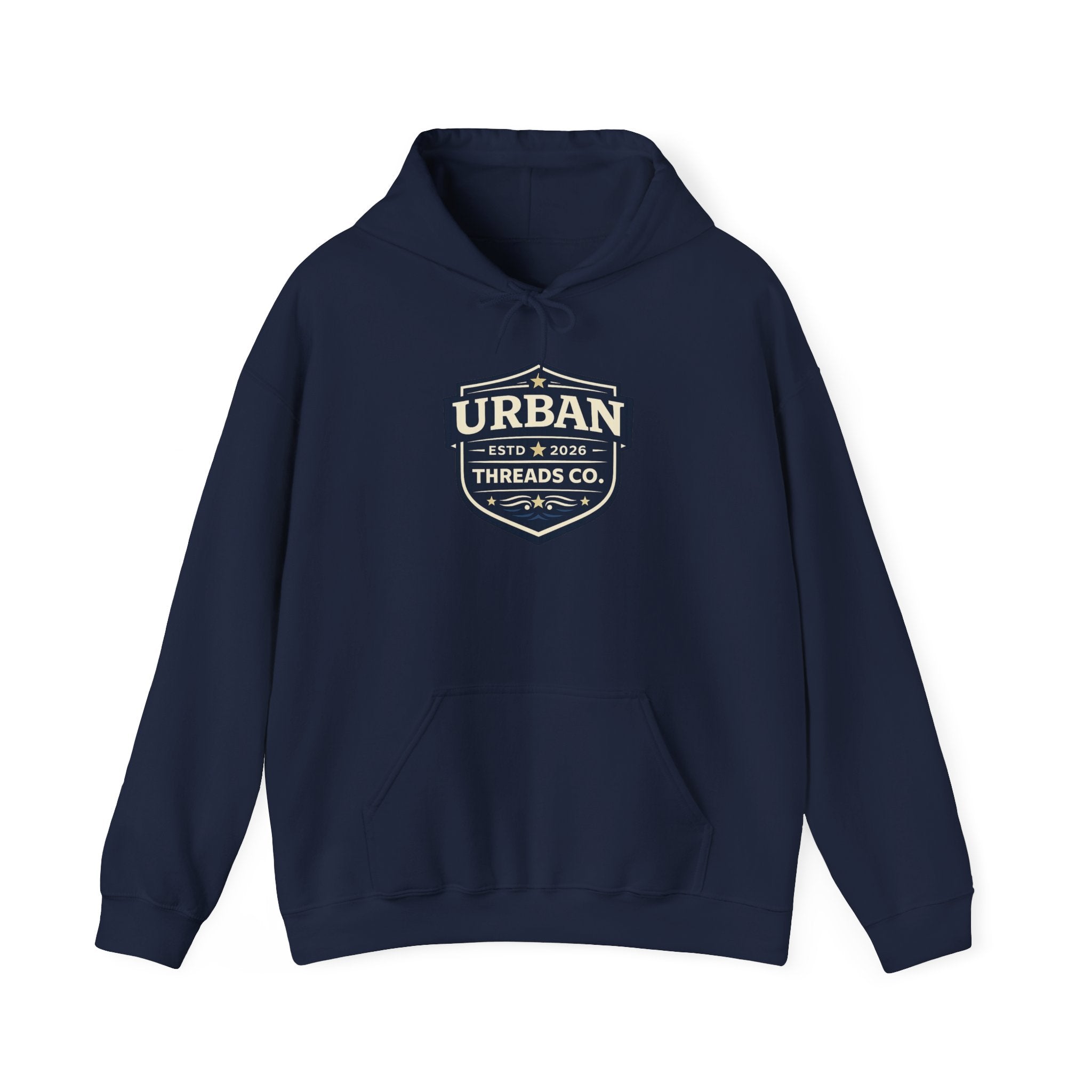 Urban Threads Co. Badge Hoodie