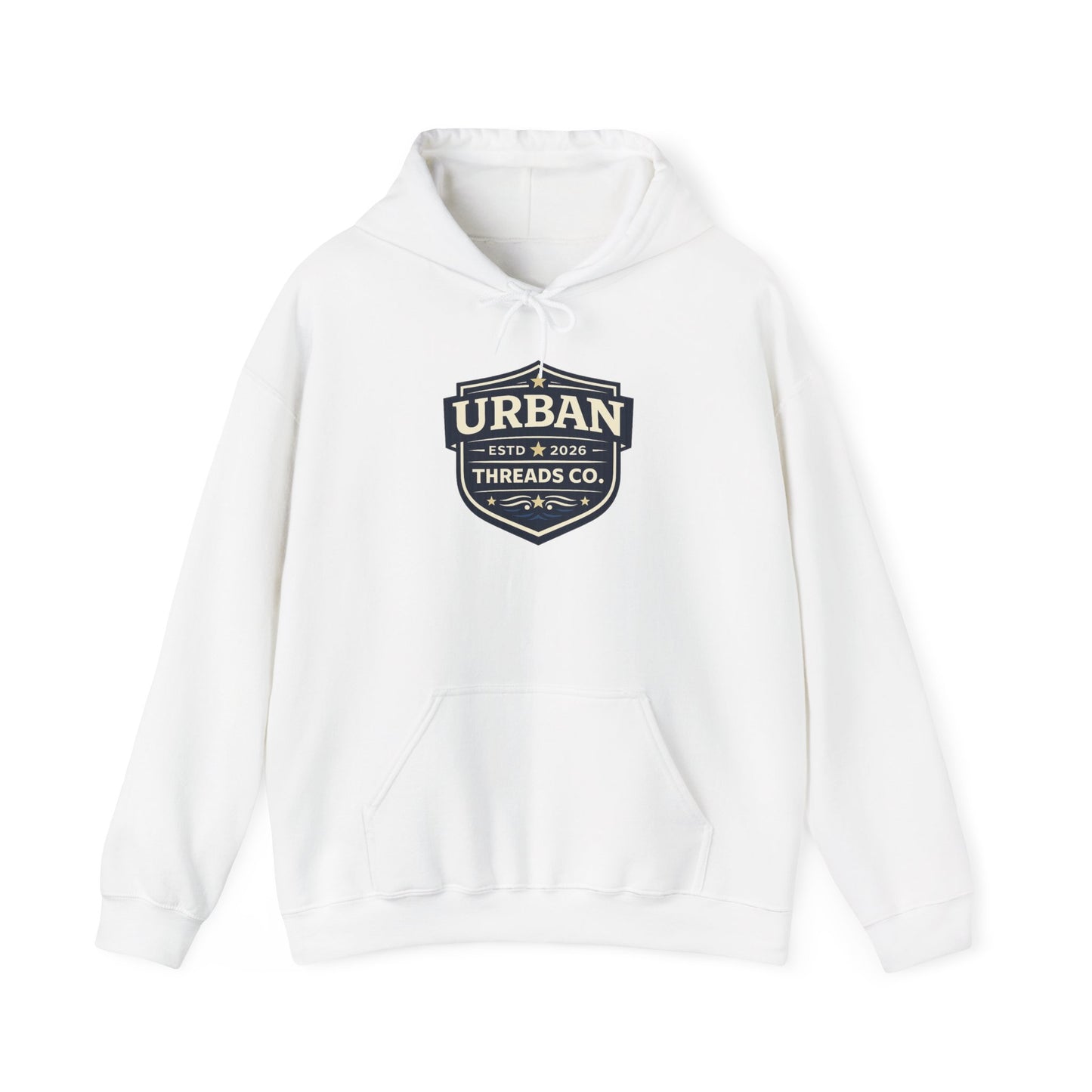 Urban Threads Co. Badge Hoodie