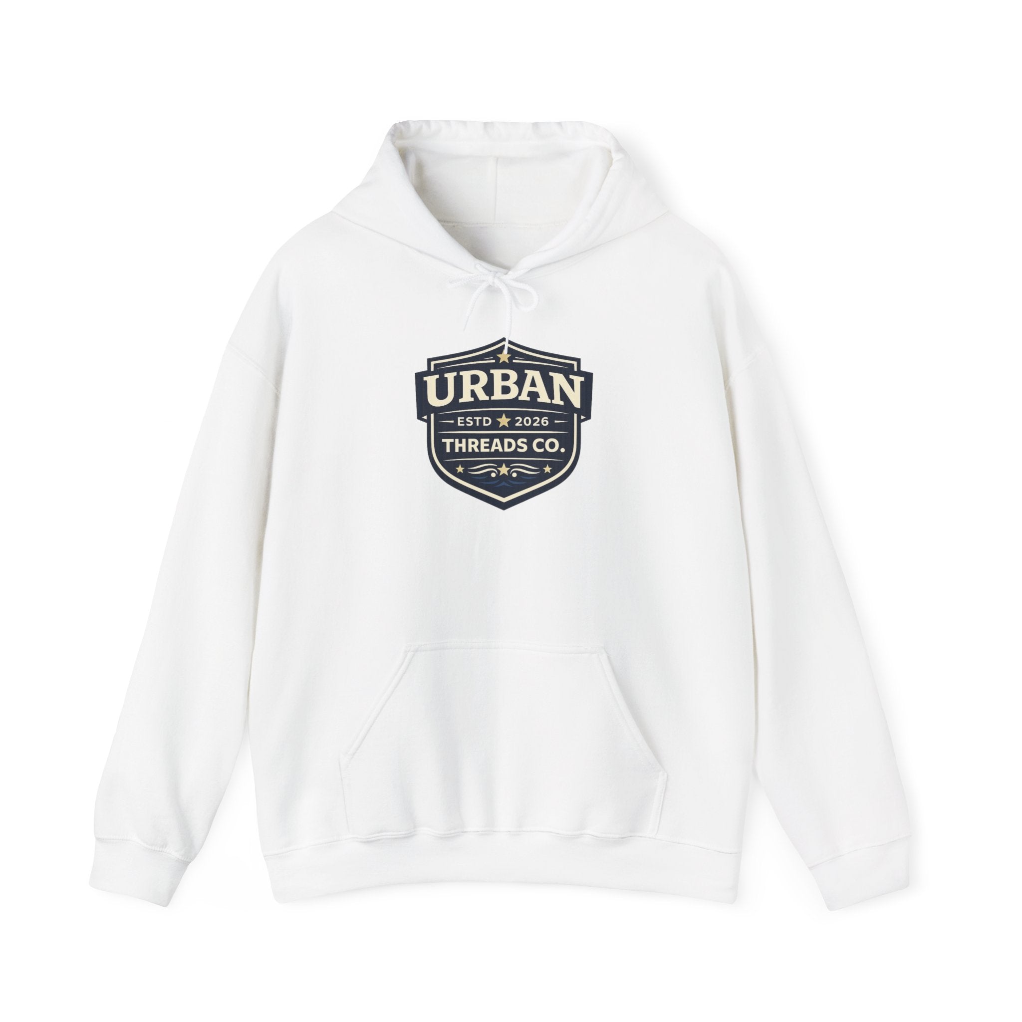 Urban Threads Co. Badge Hoodie