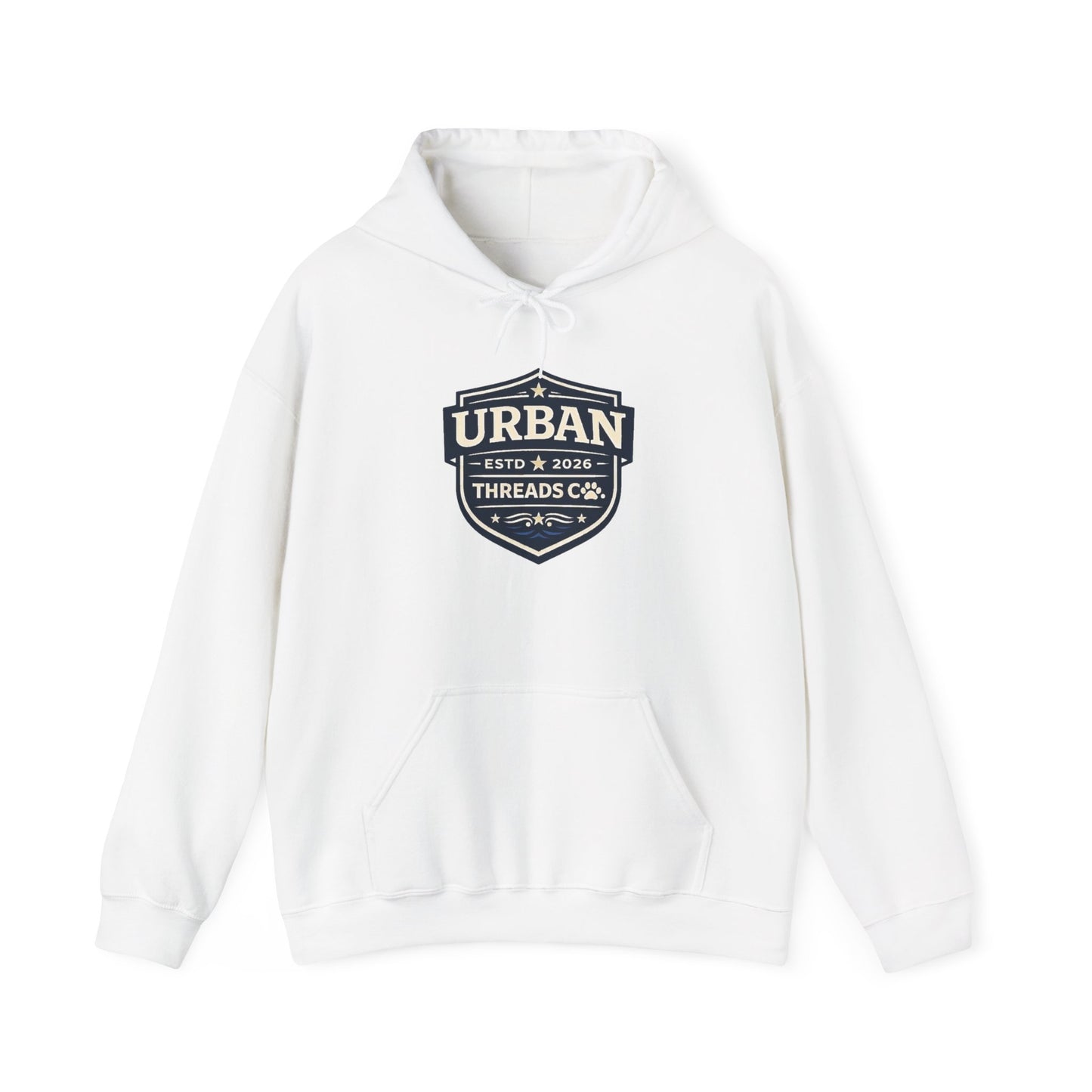 Urban Threads Co. Heritage Badge Rescue Hoodie