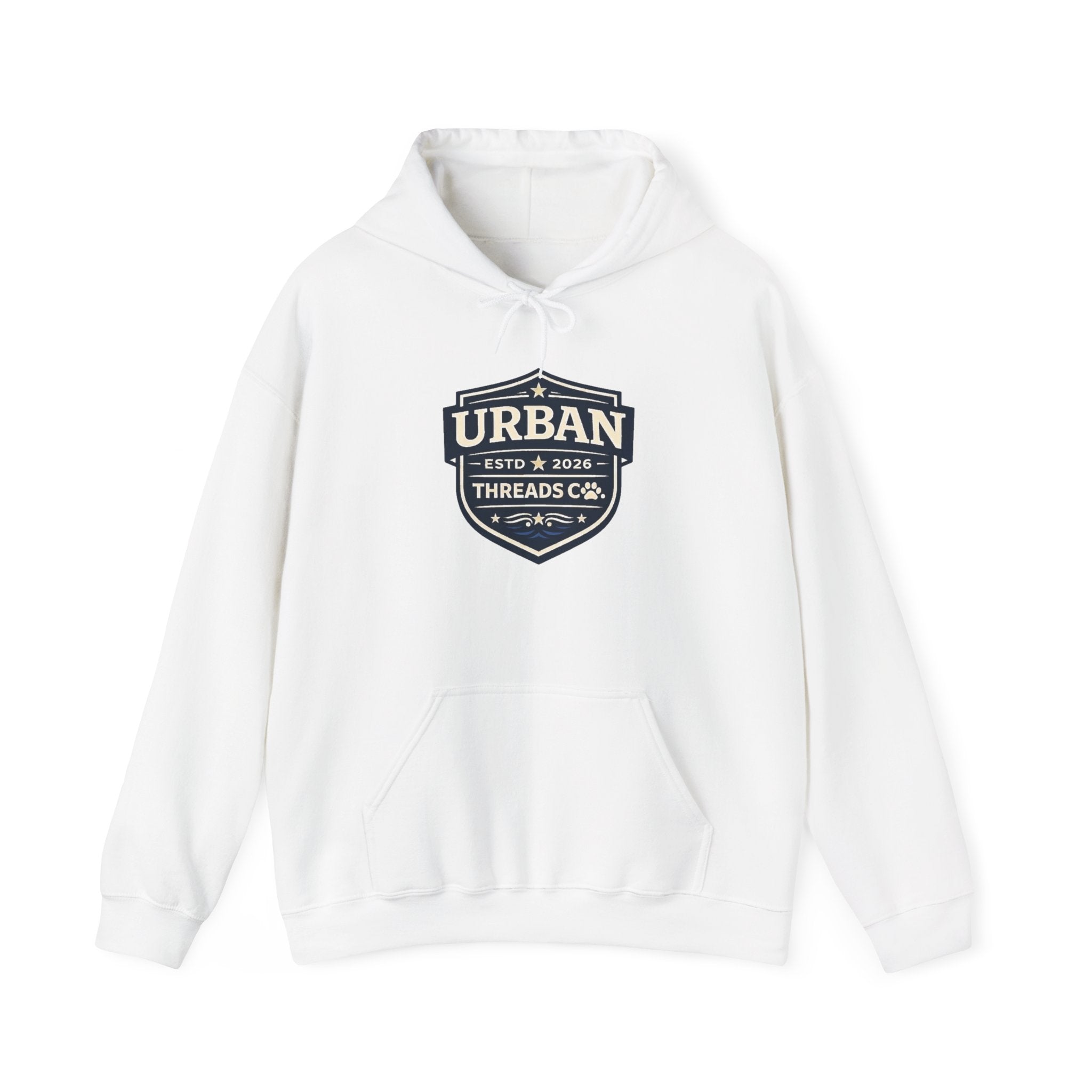 Urban Threads Co. Heritage Badge Rescue Hoodie